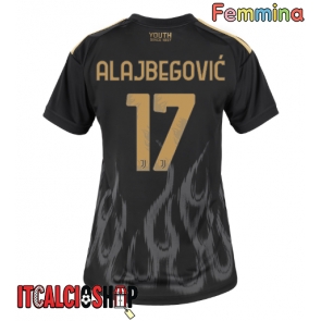 Juventus Kerim Alajbegovic #17 Terza Maglia Femmina 2026-27 Manica Corta